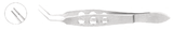 Kraff Capsule Tag Forceps, 11mm Long Shanks,1.5mm Long Tips
