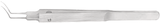 Utrata Capsulorhexis Forceps, RoundHandle,VeryDelicateGraspingTipsandExtremelyThin11mmLongShanks