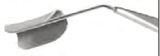 Double- X- Speculum , blade 15mm, Solid blades