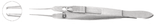 Stern-Conjunctiva Fixation Forceps,1x2Teeth 0.5mm with Lock