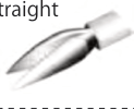 Vitreo-Retinal Forcep, Squeeze Handle, GrippingForceps, 2.5mmSmooth, Straight 20G