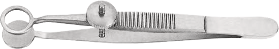 Lambert Chalazion Forceps, Round,8mm Dia