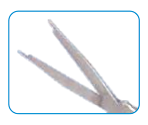 Lens Cutting &Holding Forceps, To cut and remove all types of foldable intraocular Lens Flat Titanium Handle Double Action,Stainless Steel Tips