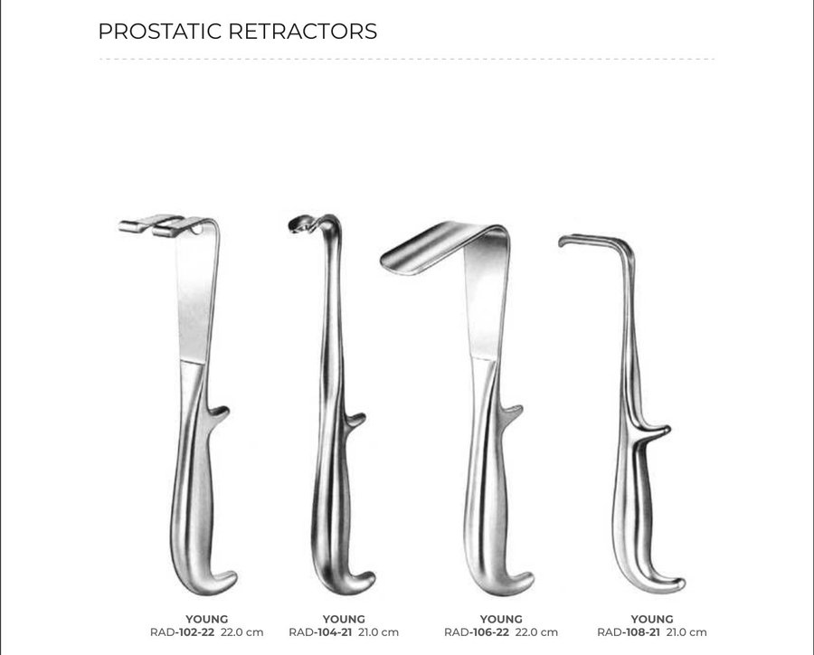 Prostatic Retractors
