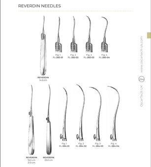 Reverdin Needles (Part 1)
