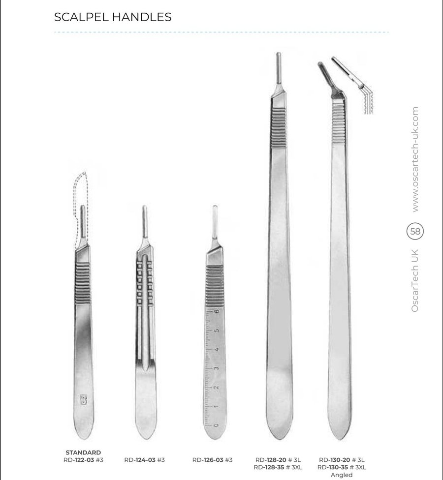 Scalpel Handles (Part 1)