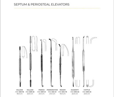 Septum & Periosteal Elevators