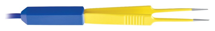 Single-Use European Jeweler #5 Bipolar Forceps