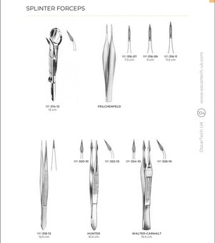 Splinter Forceps (Part 1)
