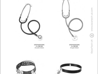 Stethoscopes, Head Lamps And Head Mirrors