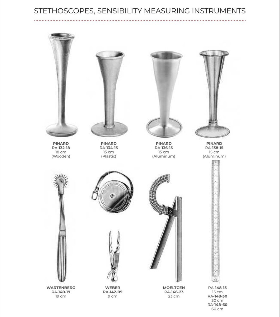 Stethoscopes, Sensibility Measuring Instruments