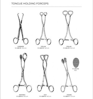 Tongue Holding Forceps