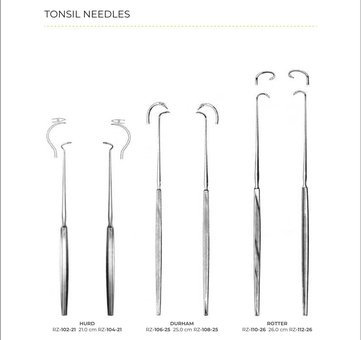 Tonsil Needles