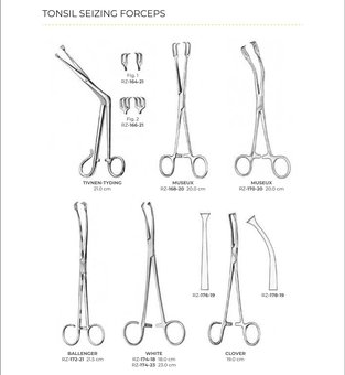 Tonsil Seizing Forceps