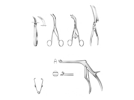 Tracheotomy reusable surgical instruments