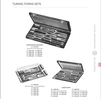 Tuning Forks Sets