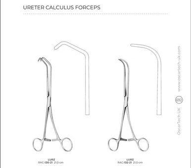 Ureter Calculus Forceps