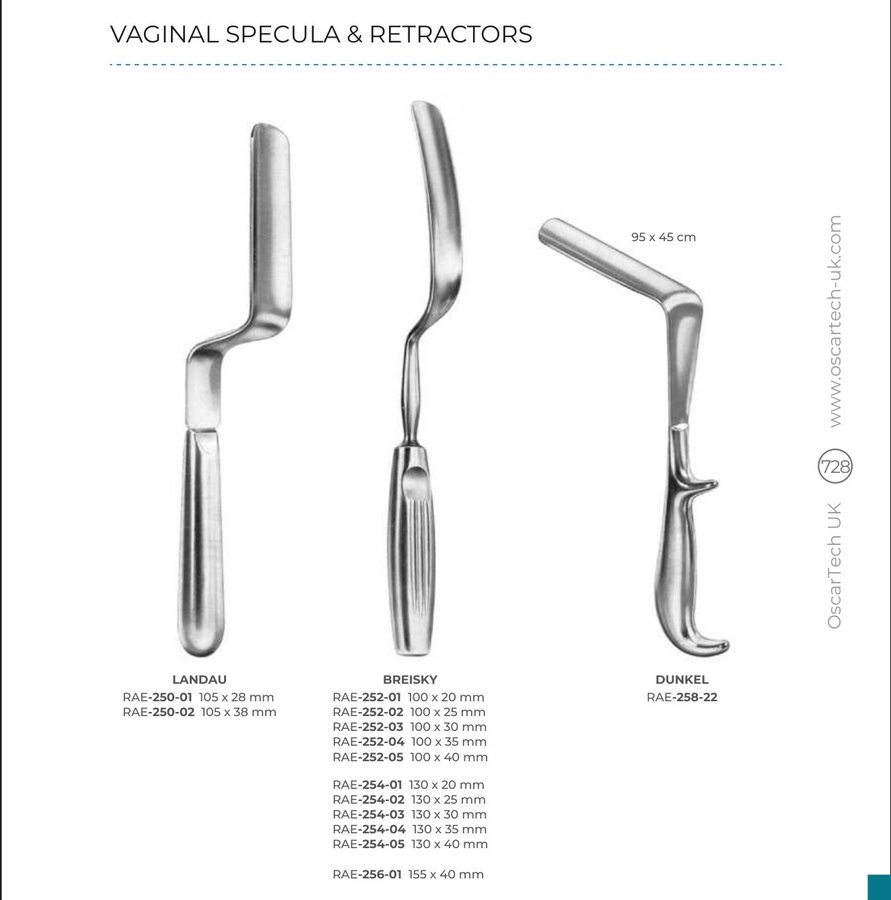 Vaginal Specula & Retractors (Part 3)
